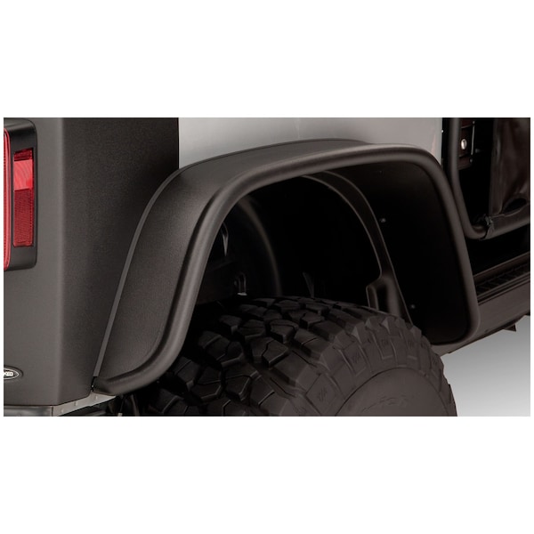 07-17 WRANGLER FITS 2-DOOR SPORT UTILITY MODELS ONLY FF FLAT STYLE 2PC